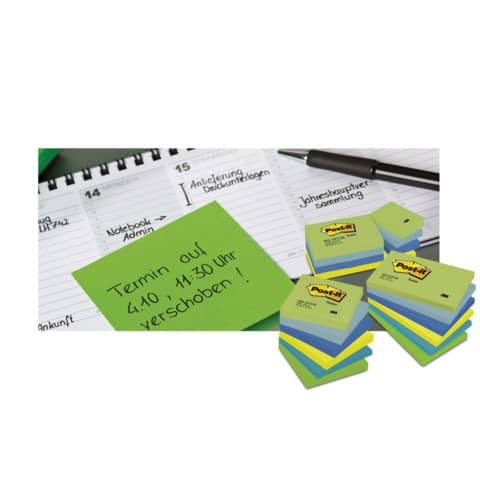 Foglietti riposizionabili Post-it® formato 101x152 mm - in conf. da 6 blocchetti Giallo Canary™ - 659N